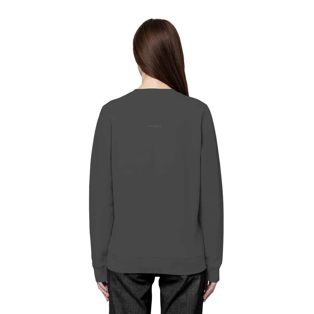 |   quiet depth. / feel everything.   |   Minimalist Statement Sweater   |   Unisex