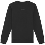 |   quiet depth. / feel everything.   |   Minimalist Statement Sweater   |   Unisex