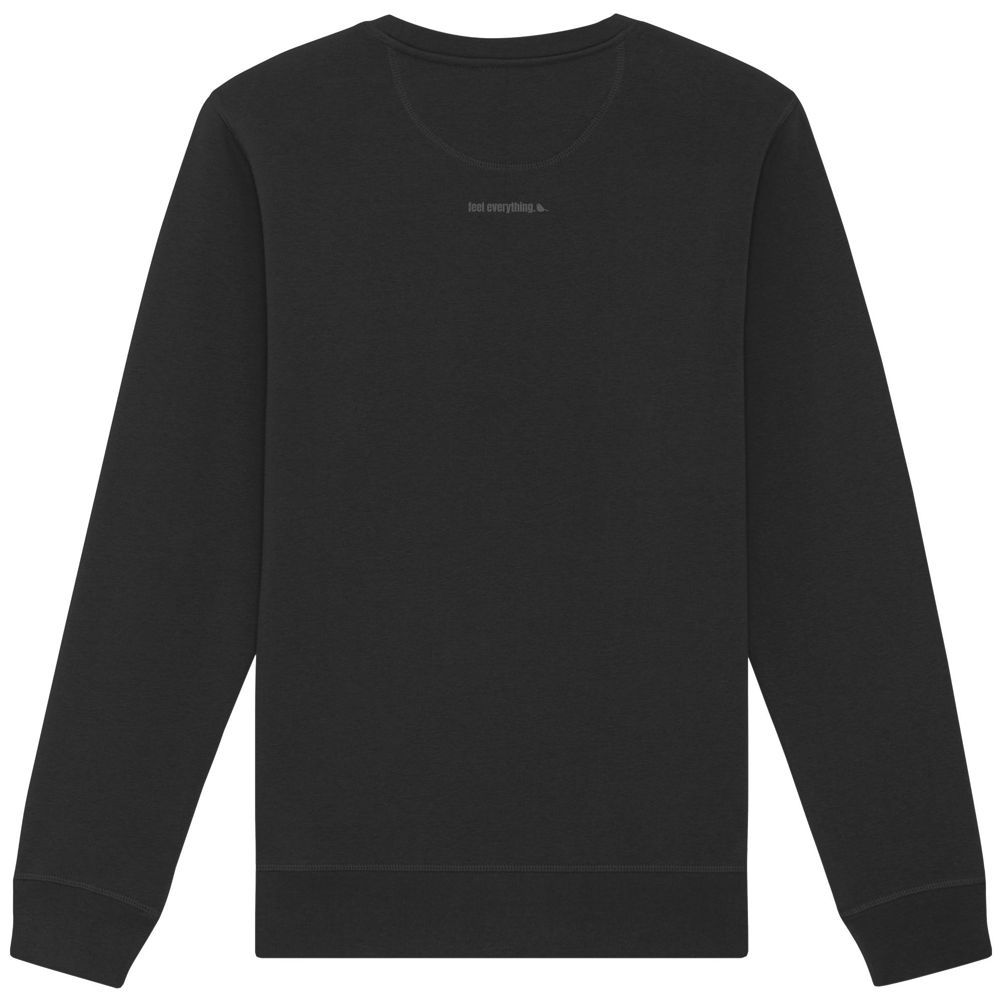 |   quiet depth. / feel everything.   |   Minimalist Statement Sweater   |   Unisex