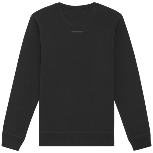 |   quiet depth. / feel everything.   |   Minimalist Statement Sweater   |   Unisex