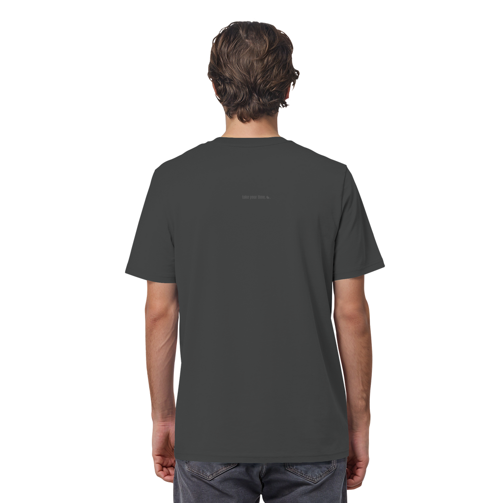 |  becoming. / take your time.  |  Minimalist Statement T-Shirt  |  Unisex