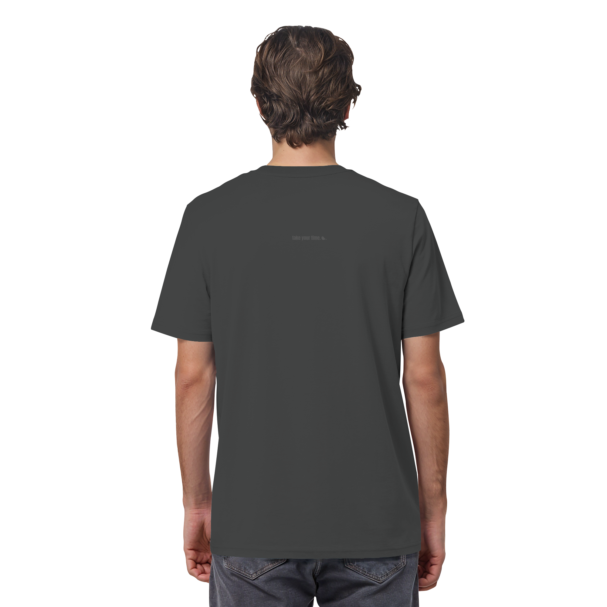 |  becoming. / take your time.  |  Minimalist Statement T-Shirt  |  Unisex