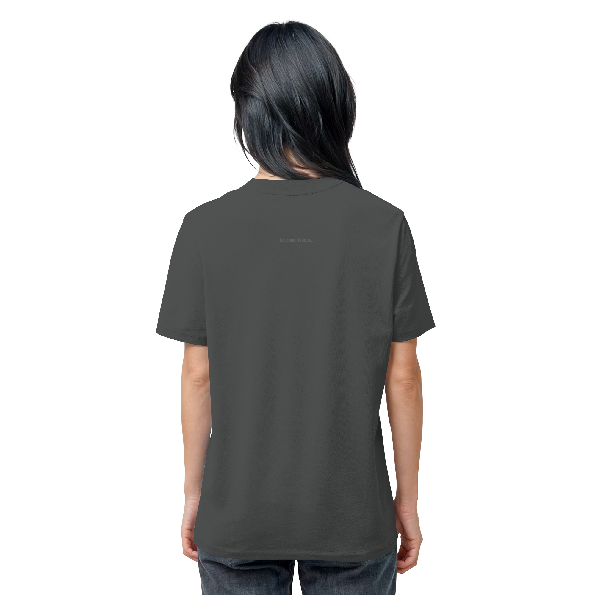 |  becoming. / take your time.  |  Minimalist Statement T-Shirt  |  Unisex