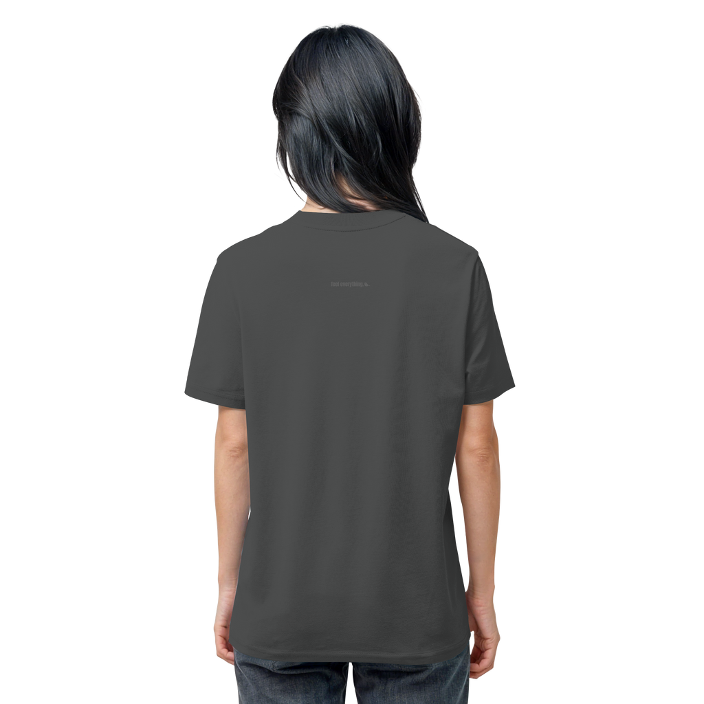 |   quiet depth. / feel everything.   |   Minimalist Statement Shirt   |   Unisex