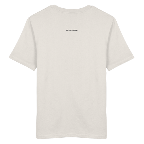 |   quiet depth. / feel everything.   |   Minimalist Statement Shirt   |   Unisex