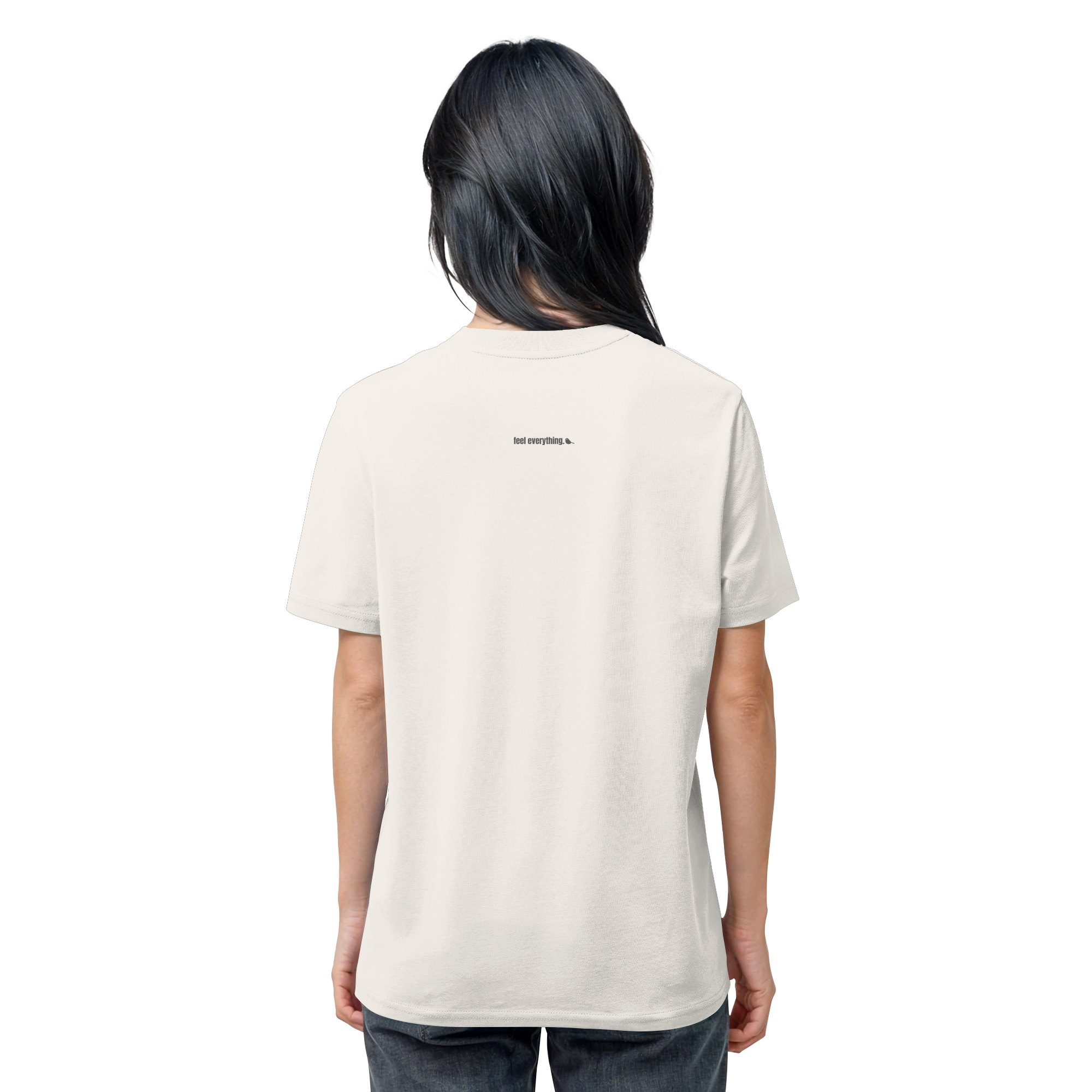 |   quiet depth. / feel everything.   |   Minimalist Statement Shirt   |   Unisex