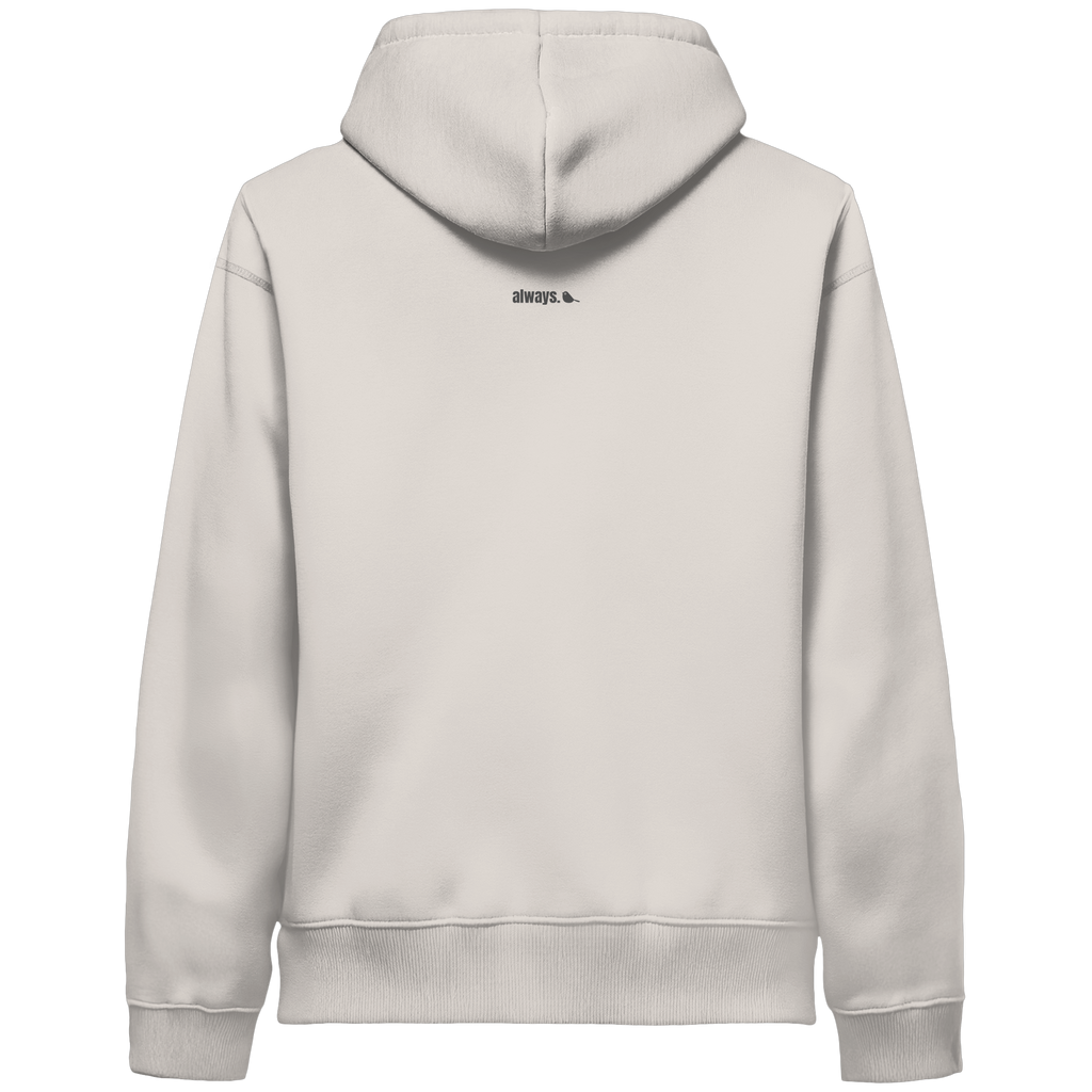 |  home. / always.  |  Minimalist Statement Hoodie  |  Unisex