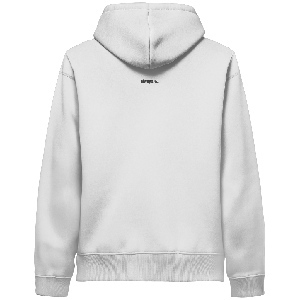 |  home. / always.  |  Minimalist Statement Hoodie  |  Unisex