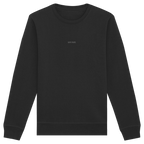 |   quiet depth. / feel everything.   |   Minimalist Statement Sweater   |   Unisex