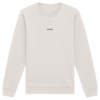 |   quiet depth. / feel everything.   |   Minimalist Statement Sweater   |   Unisex