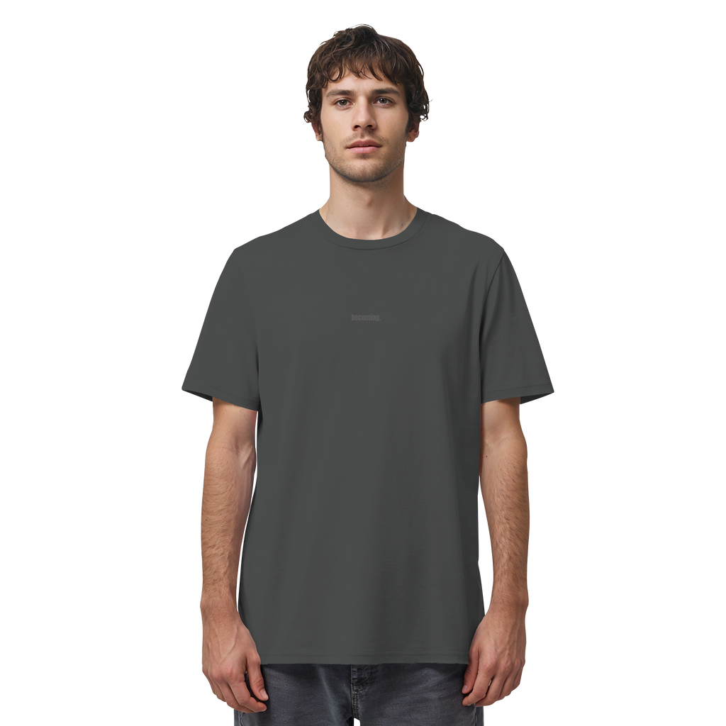 |  becoming. / take your time.  |  Minimalist Statement T-Shirt  |  Unisex